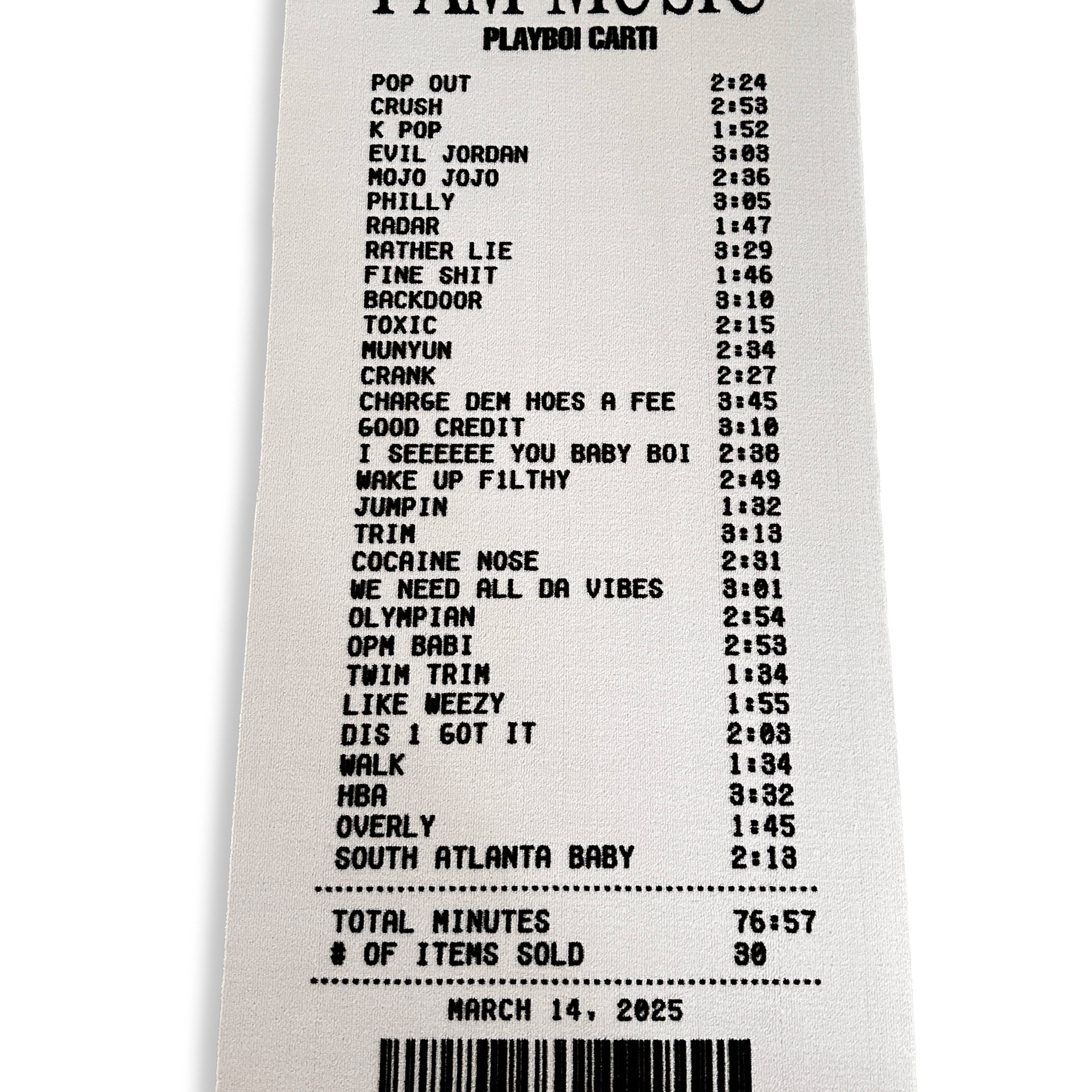 Receipt Rugs – Home1nvasion